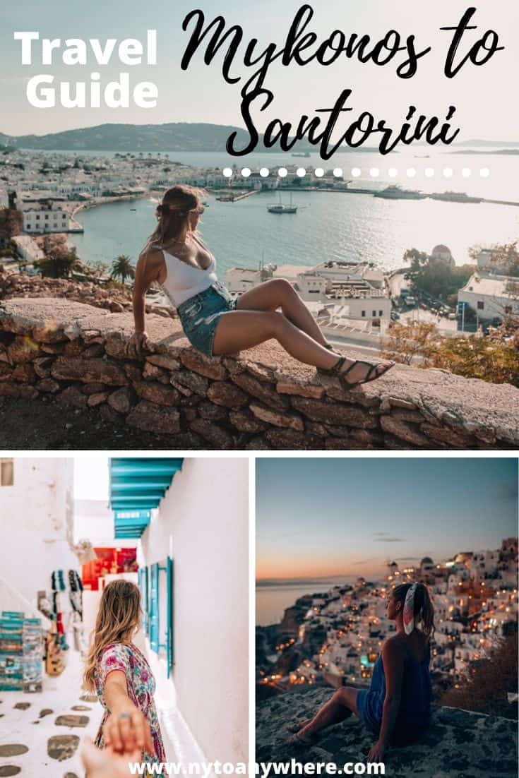 Mykonos Santorini travel guide