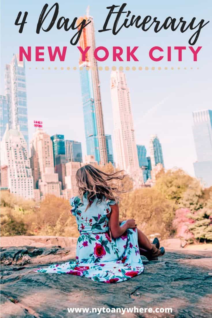 New York in 4 days: NYC Itinerary