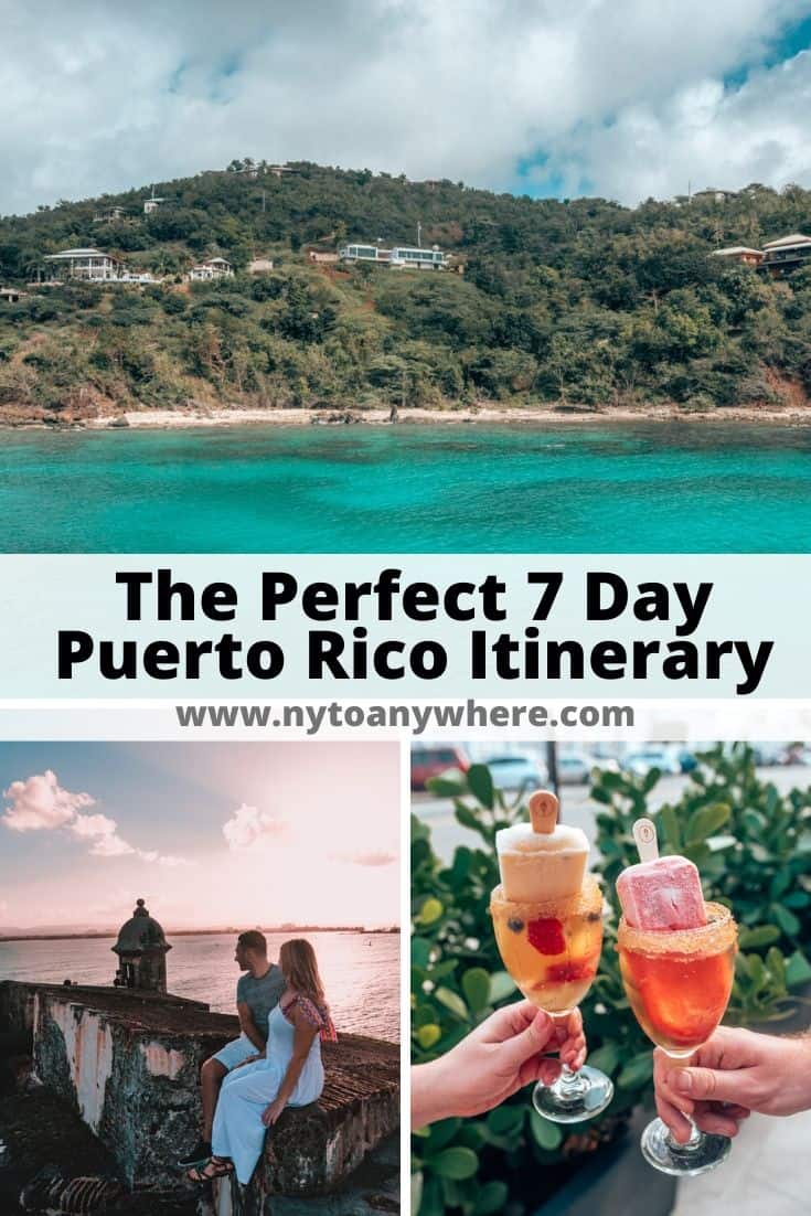 itinerary Puerto Rico