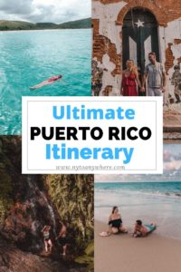 Puerto Rican itinerary