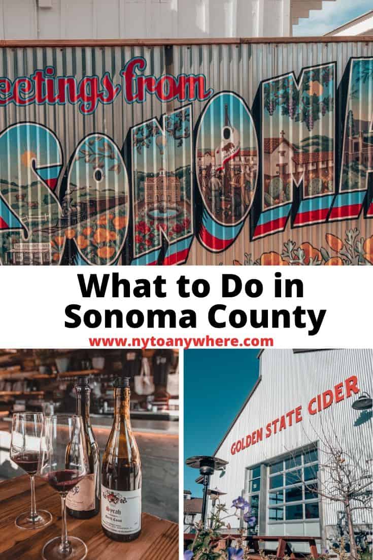 What to do in Sonoma County
