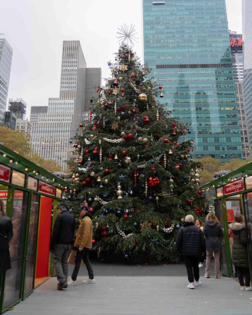 Bryant Park Christmas Tree » NY to Anywhere