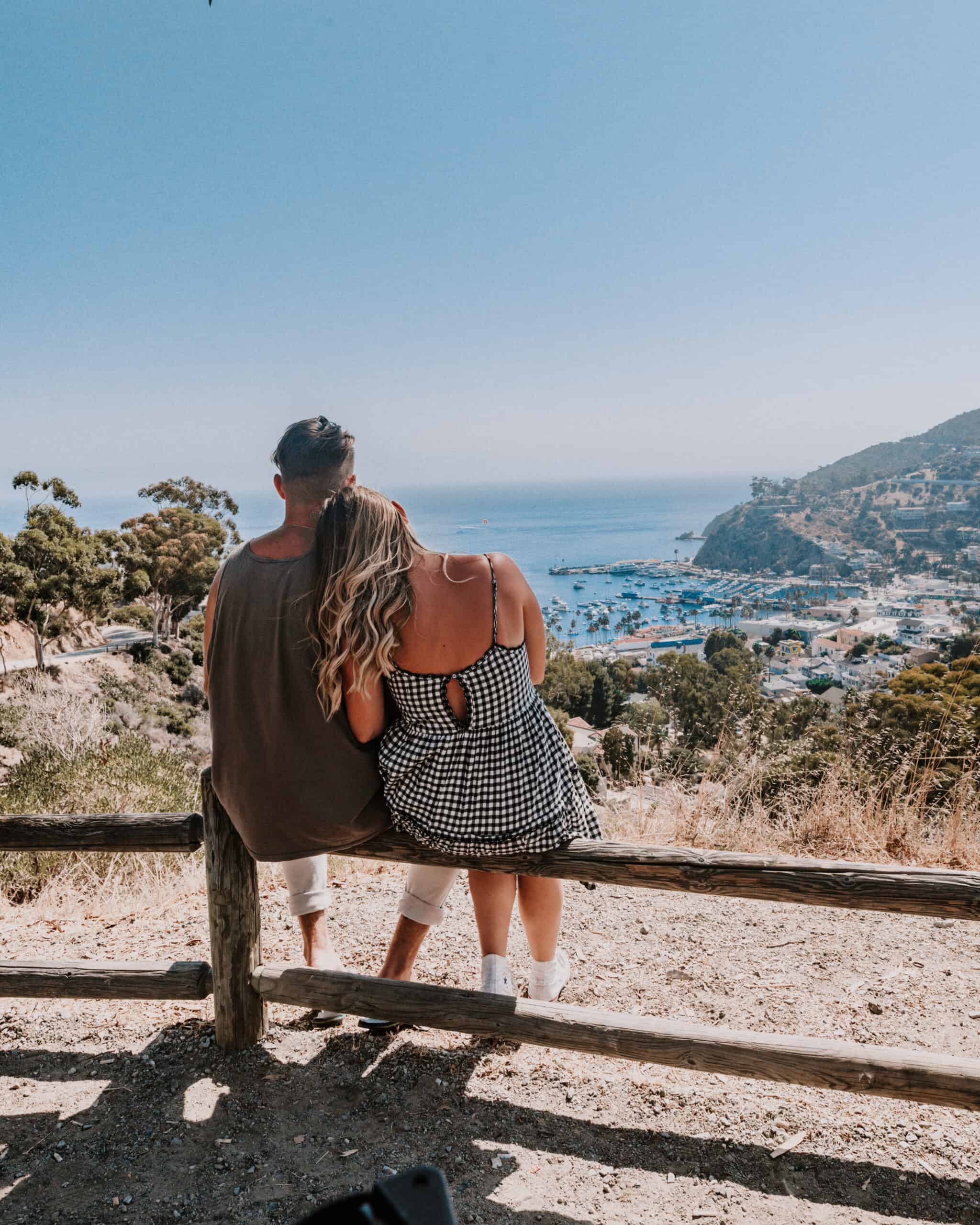 view of Avalon Catalina Island