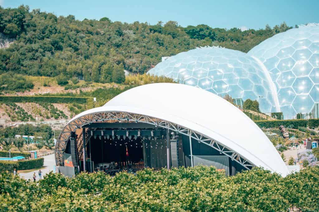 The Eden Sessions stage