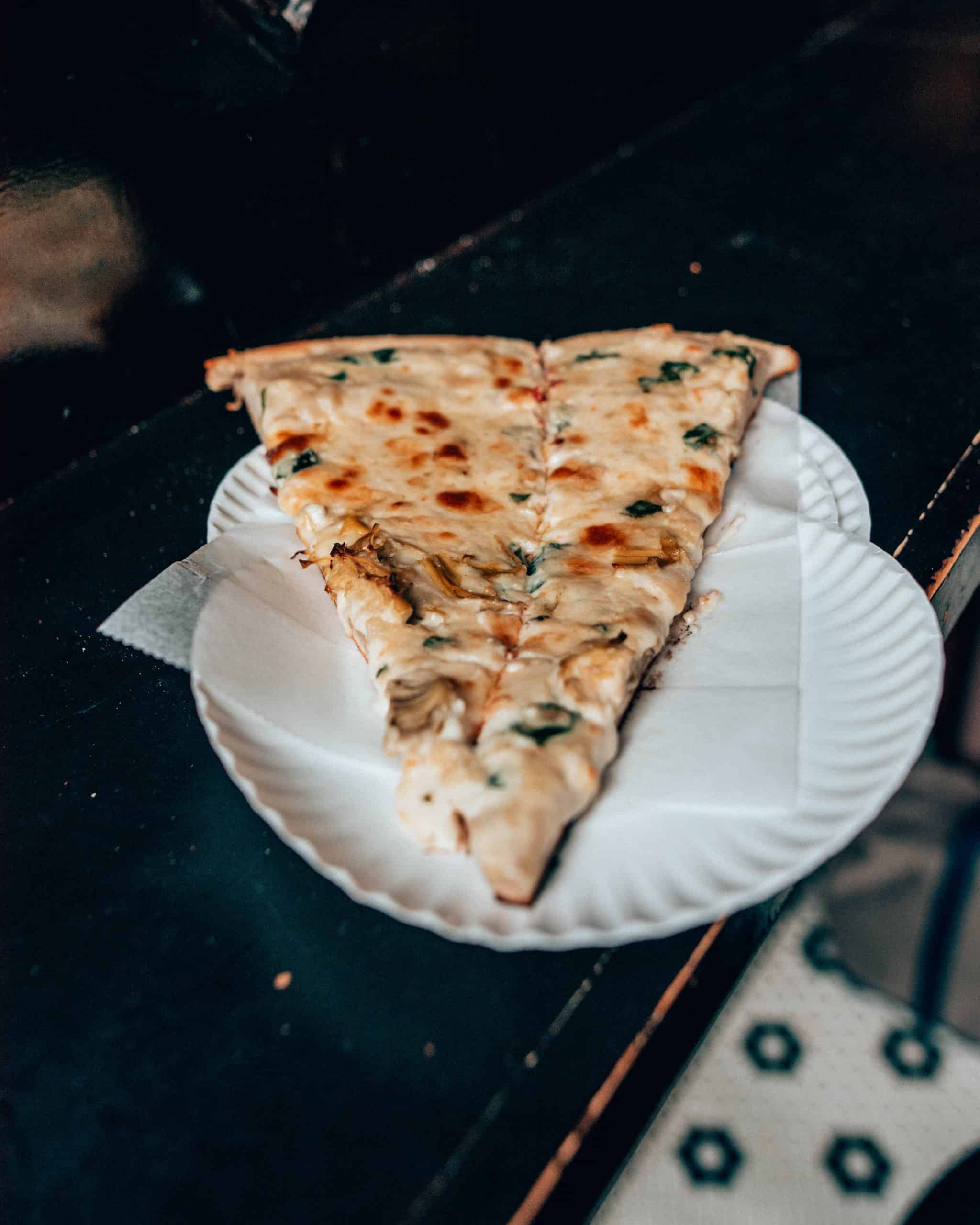 Artichoke pizza