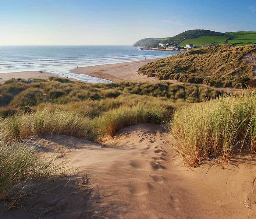 Croyde Beach Dunes, Devon