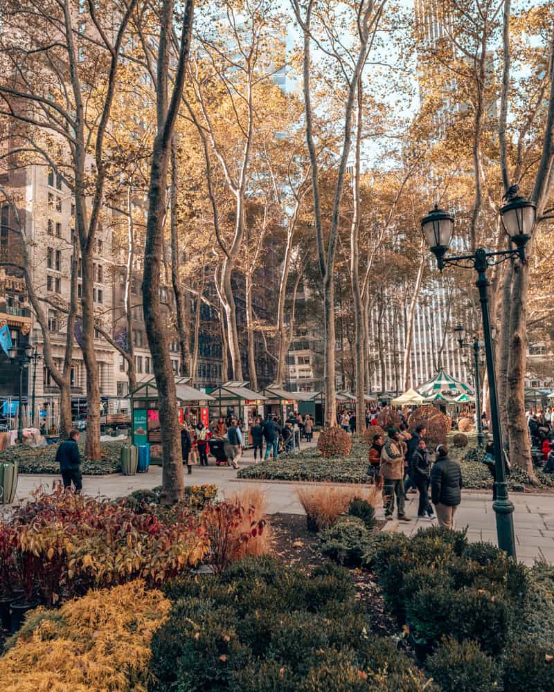 Bryant Park Winter Village