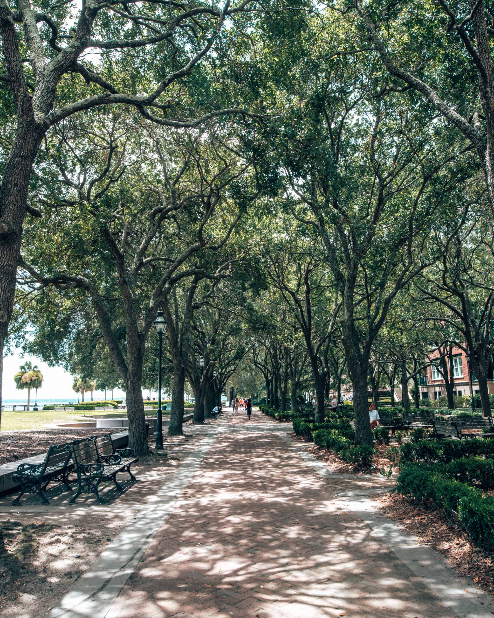 Savannah Waterfront walk