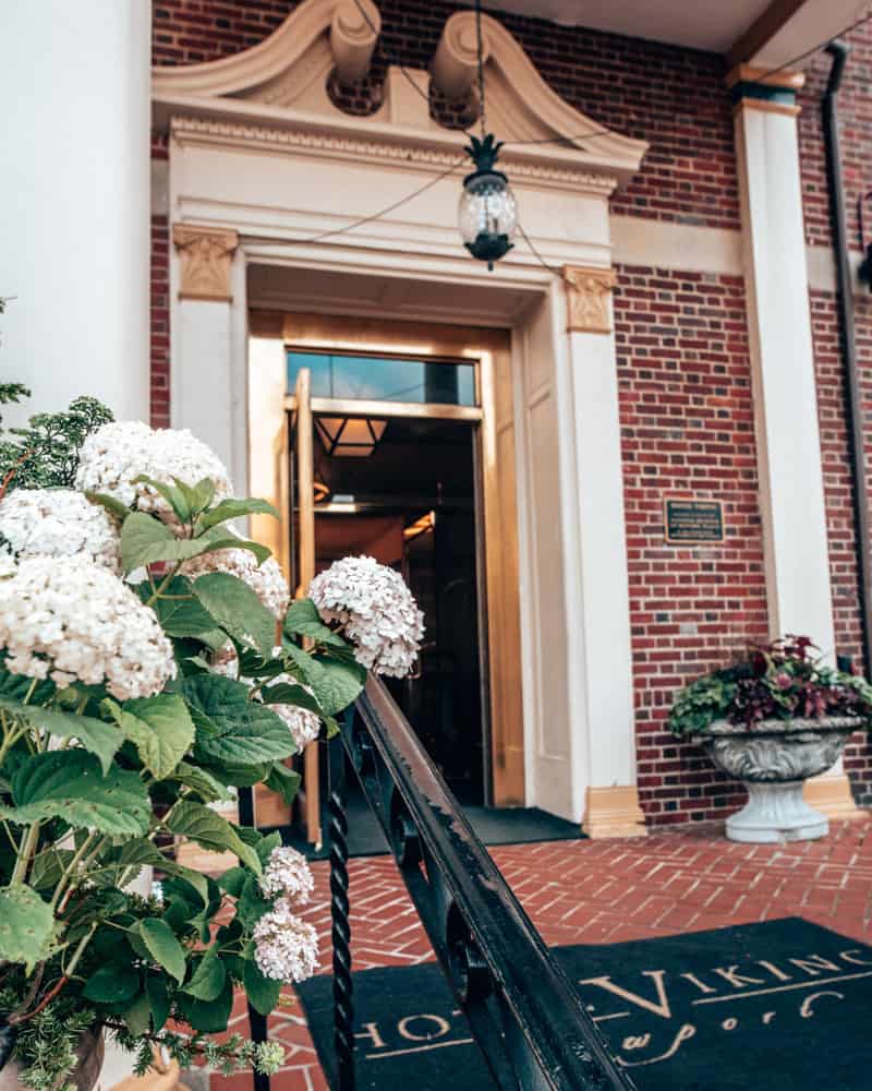 hotel entrance door