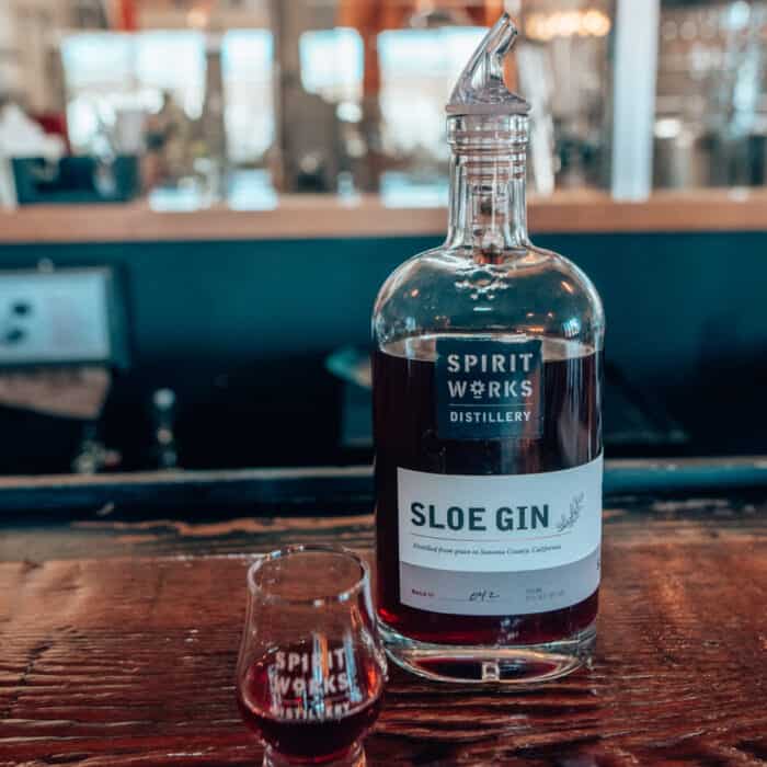 Slow Gin at Spririt Works Distillery